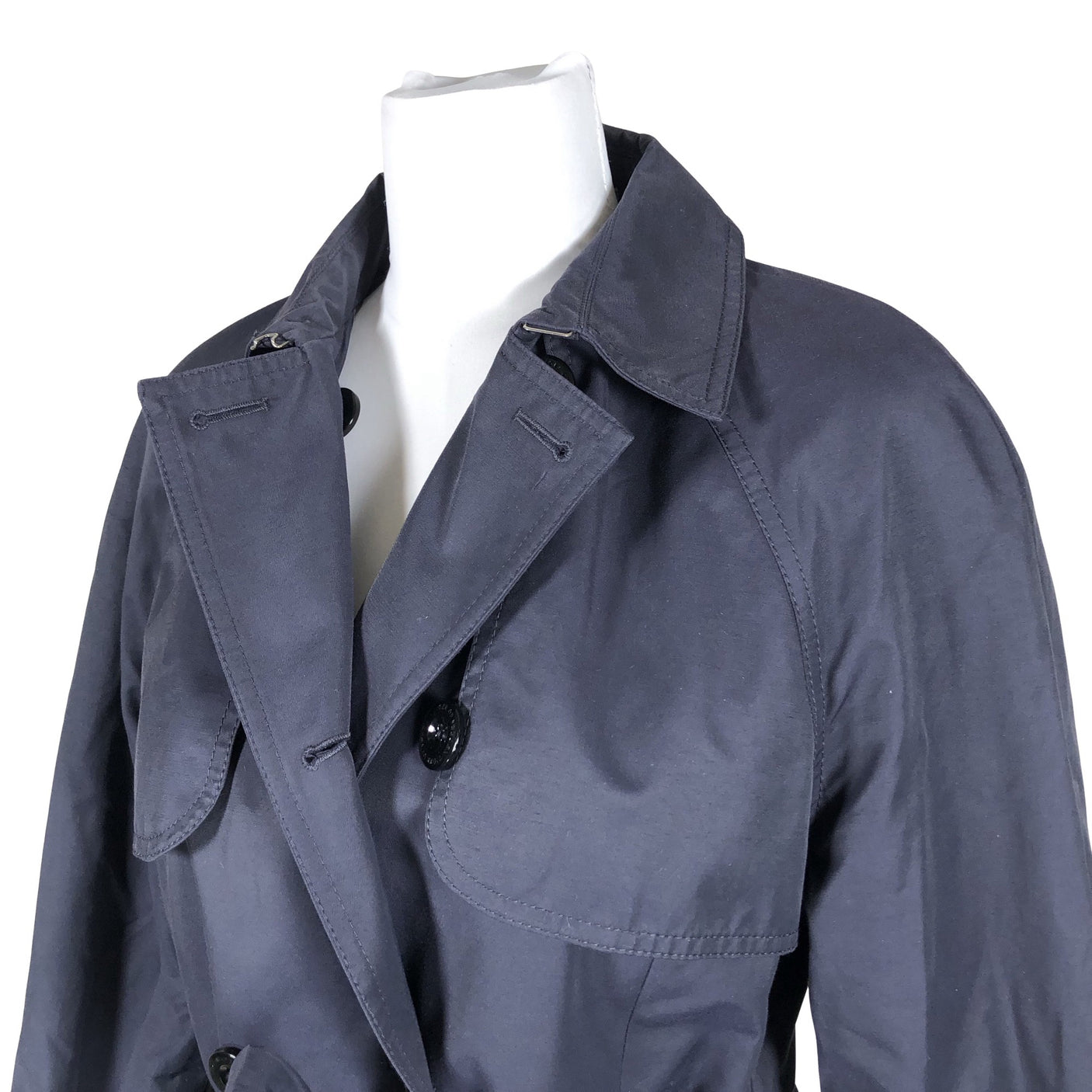 Unisex Tiger of Sweden - Trench coat, size 38 - Blue (3)