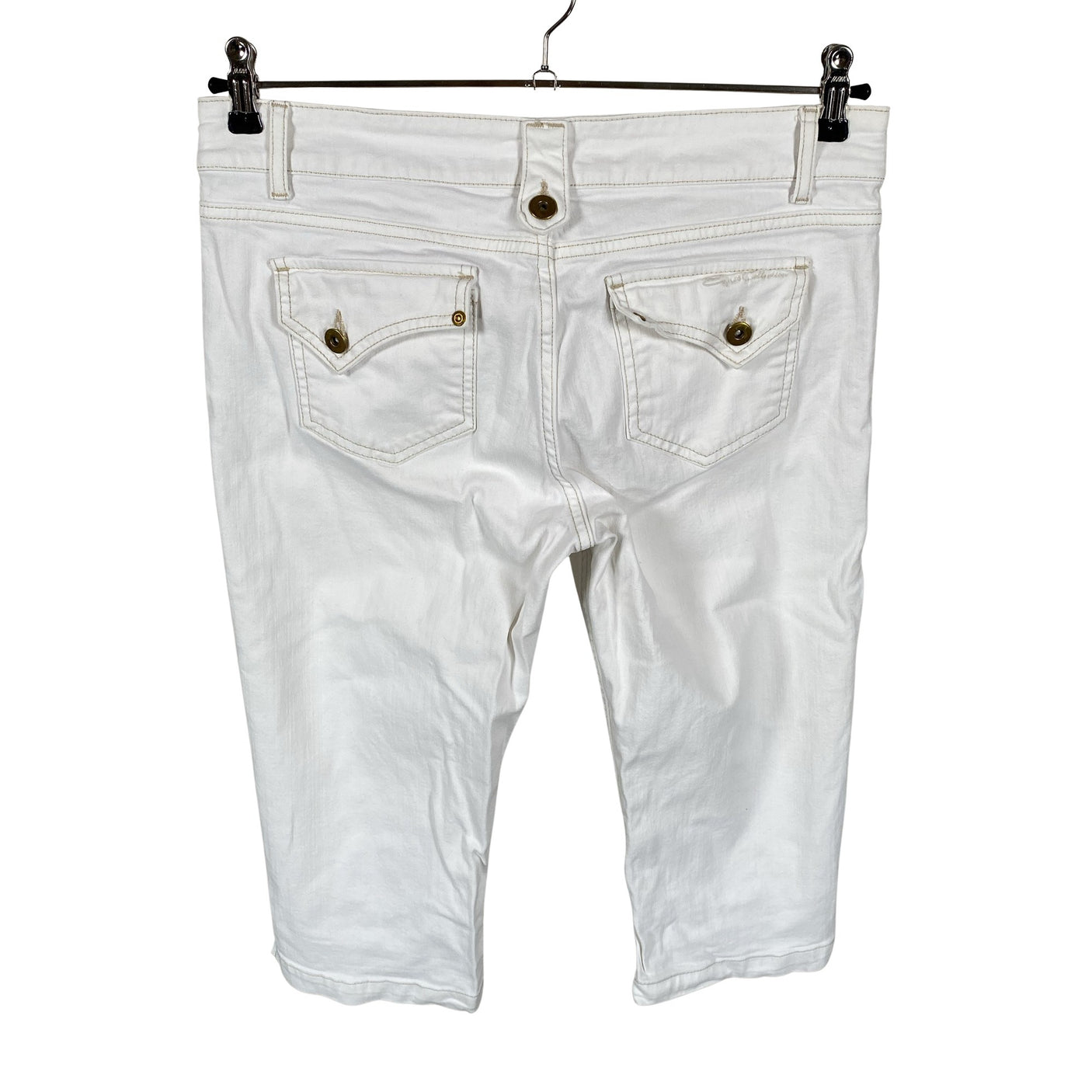 Unisex Esprit - Capri jeans, size 40 - White (2)