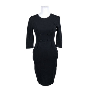 Unisex Tazzia - Tricot dress, size 34 - Black (1)