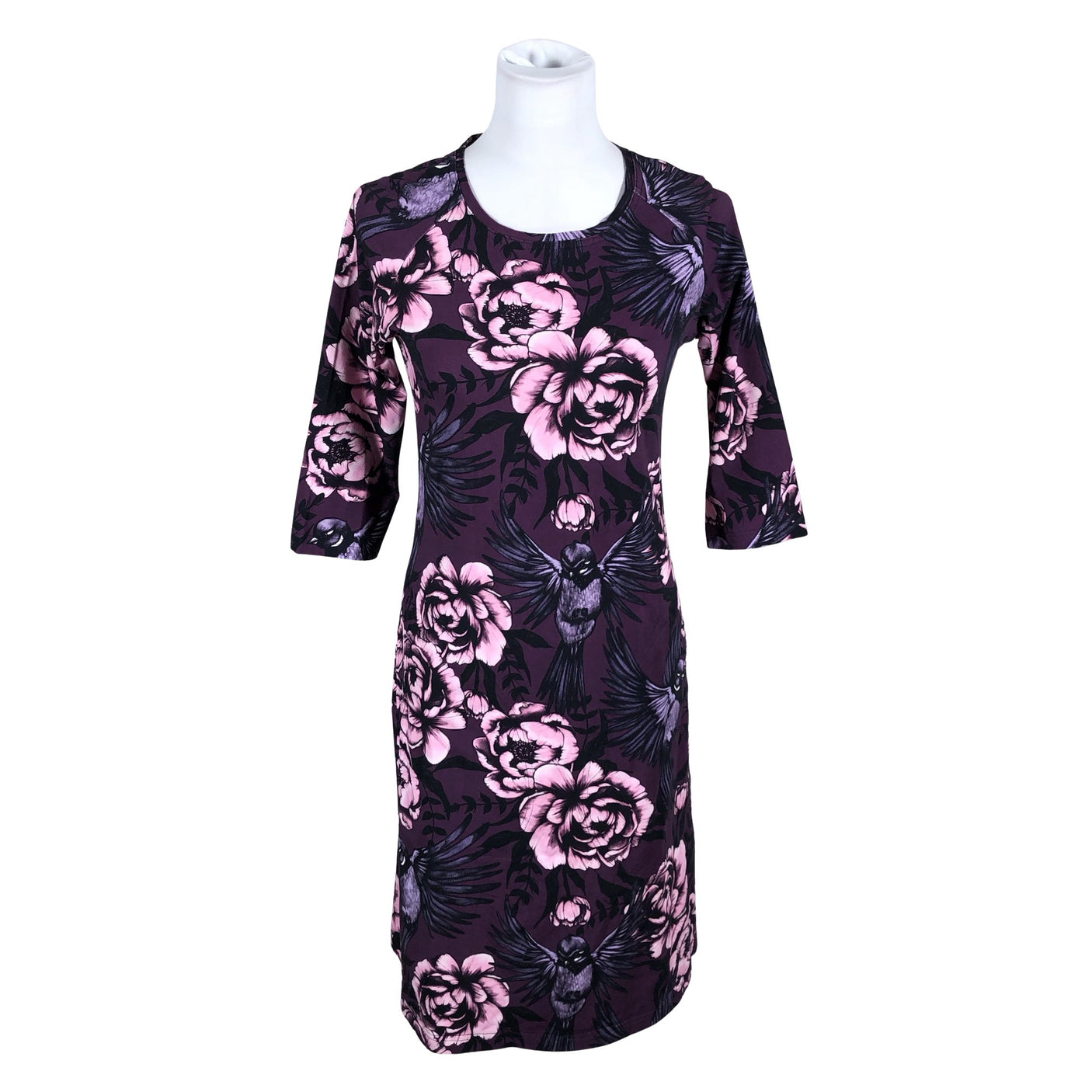 Unisex Ehta - Tricot dress, size 38 - Violet (1)
