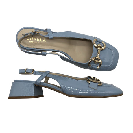 Unisex Bukela - Slip-on shoes, size 39 - Light blue ()