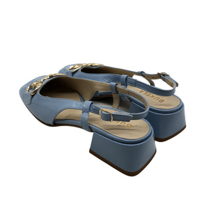 Unisex Bukela - Slip-on shoes, size 39 - Light blue (2)