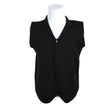 Unisex Rusty Neal - Knit vest, size M - Black ()