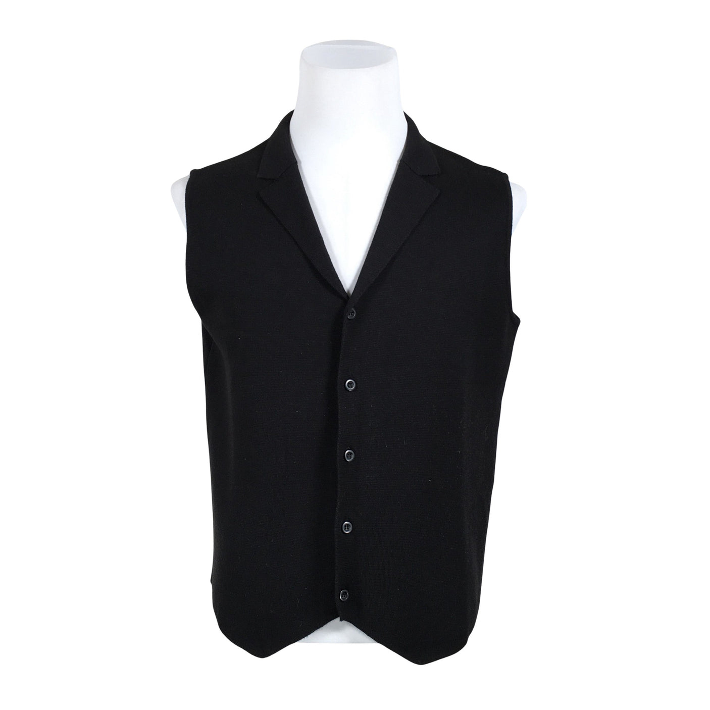 Unisex Rusty Neal - Knit vest, size M - Black (1)