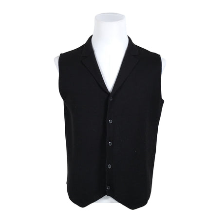 Unisex Rusty Neal - Knit vest, size M - Black ()