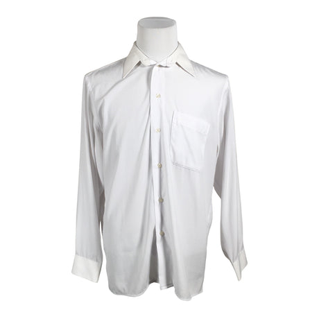Unisex Petrifun - Collared shirt, size M - White ()