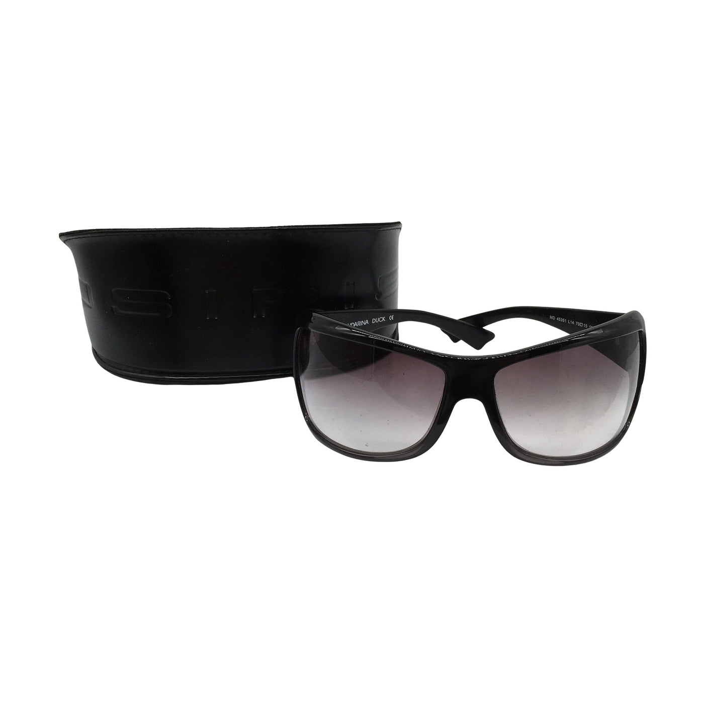 Unisex Mandarina Duck - Sunglasses, size Ei kokoa - Black (1)