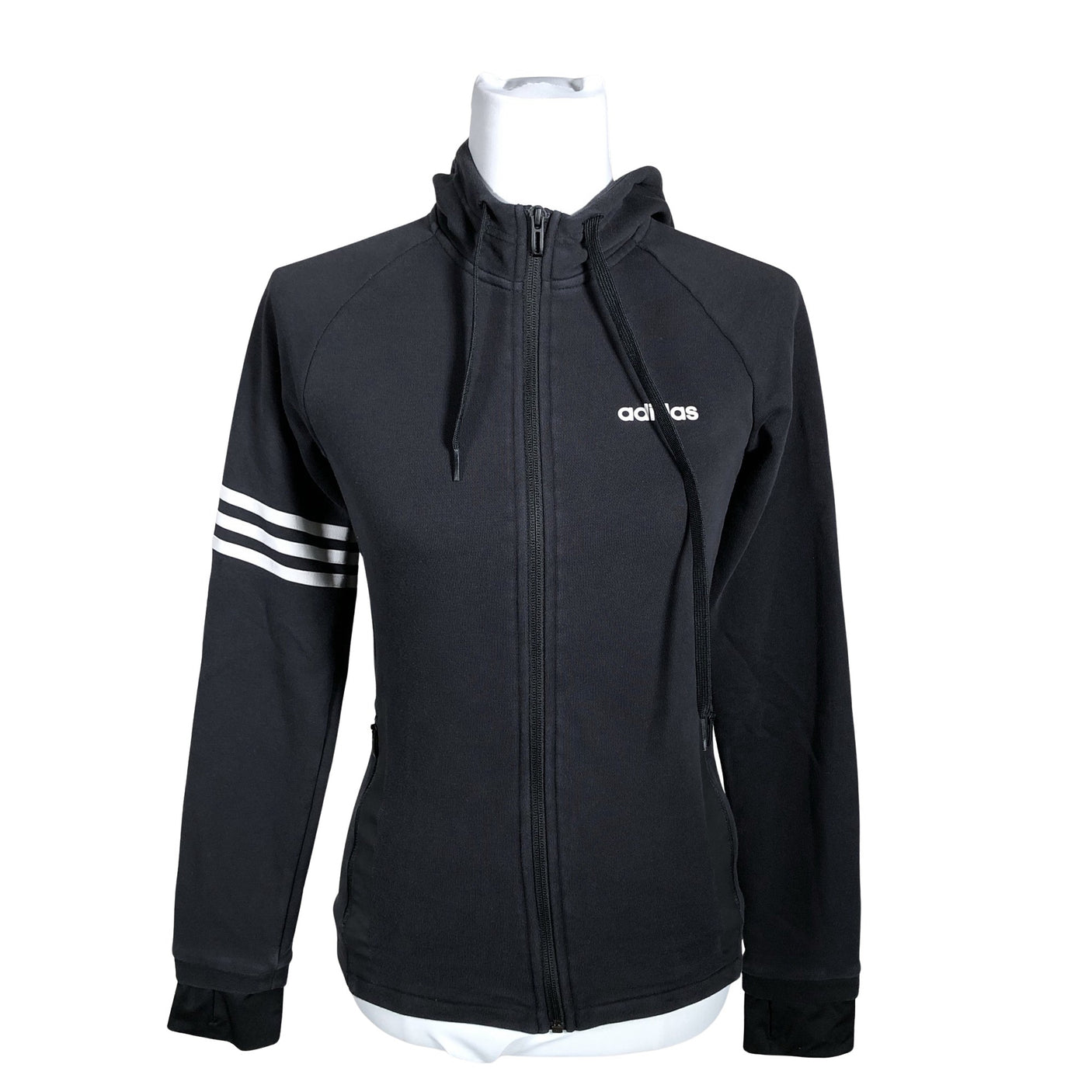 Unisex Adidas - Hoodie, size 34 - Black (1)