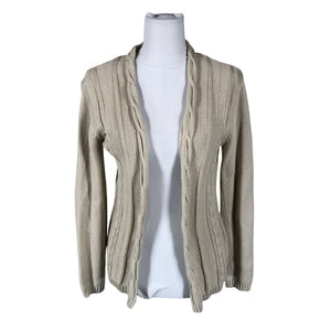 Unisex Classic Line - Cardigan, size 38 - Beige (1)