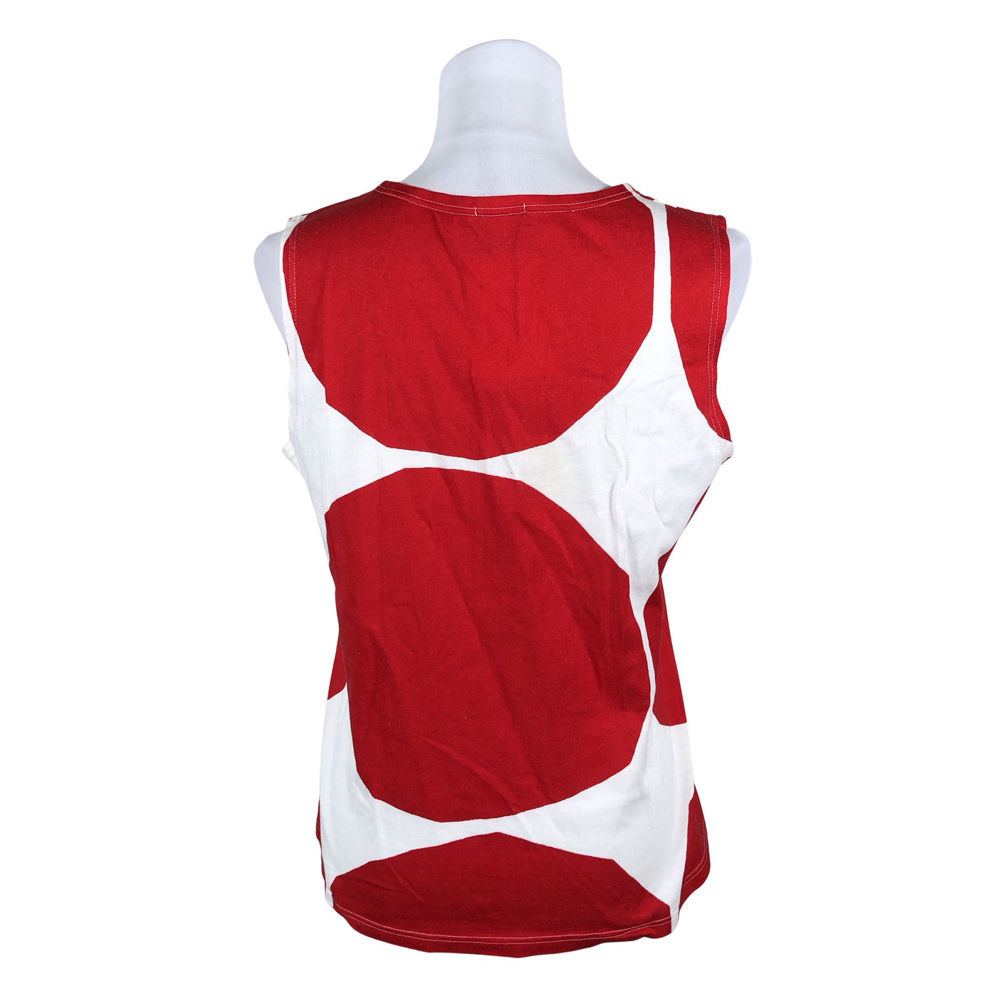 Unisex Marimekko - Tricot tank top, size 40 - Red (2)
