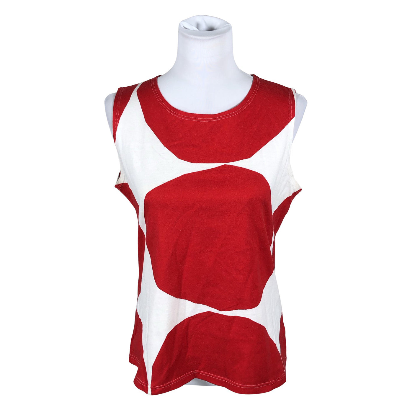 Unisex Marimekko - Tricot tank top, size 40 - Red (1)