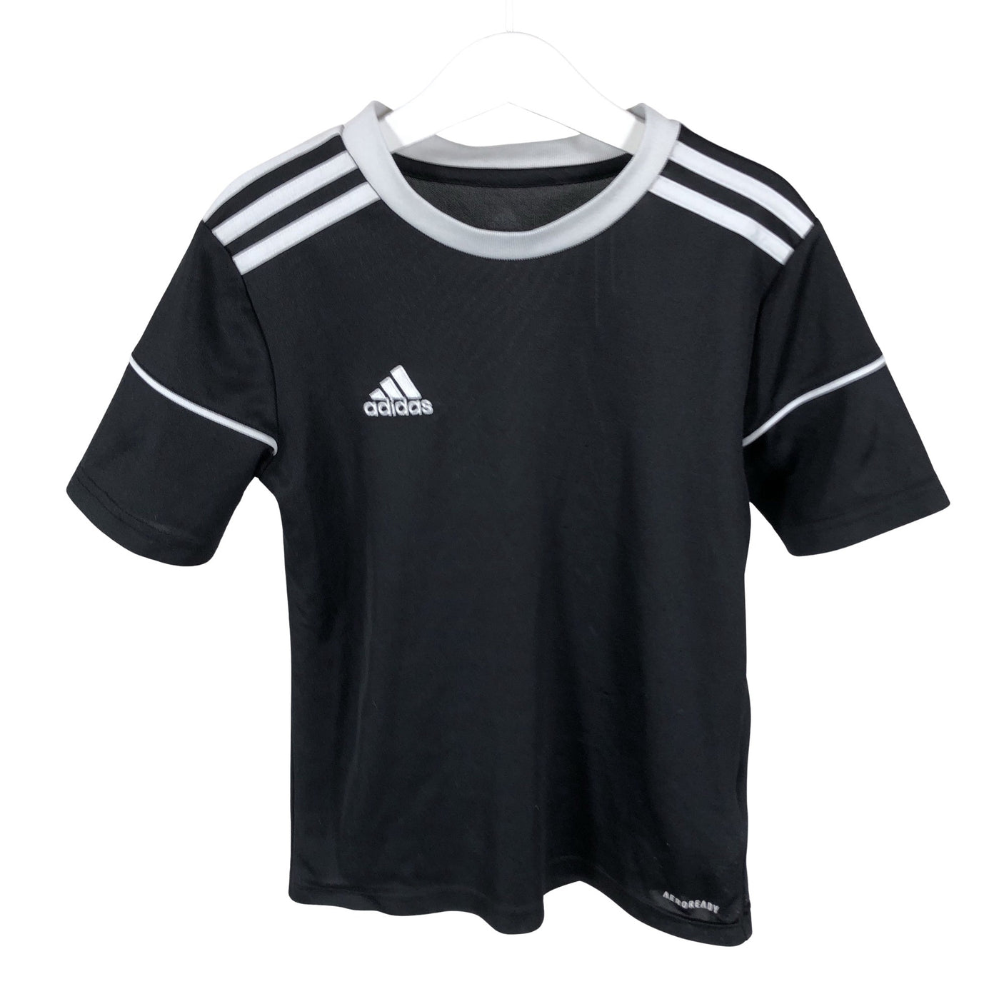 Unisex Adidas - Sports shirt, short sleeve, size 134 - 140 - Black (1)
