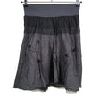 Unisex Mama Licious - Fabric skirt, size 38 - Gray ()