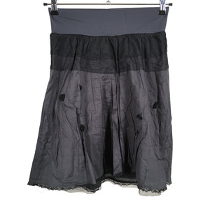 Unisex Mama Licious - Fabric skirt, size 38 - Gray (1)