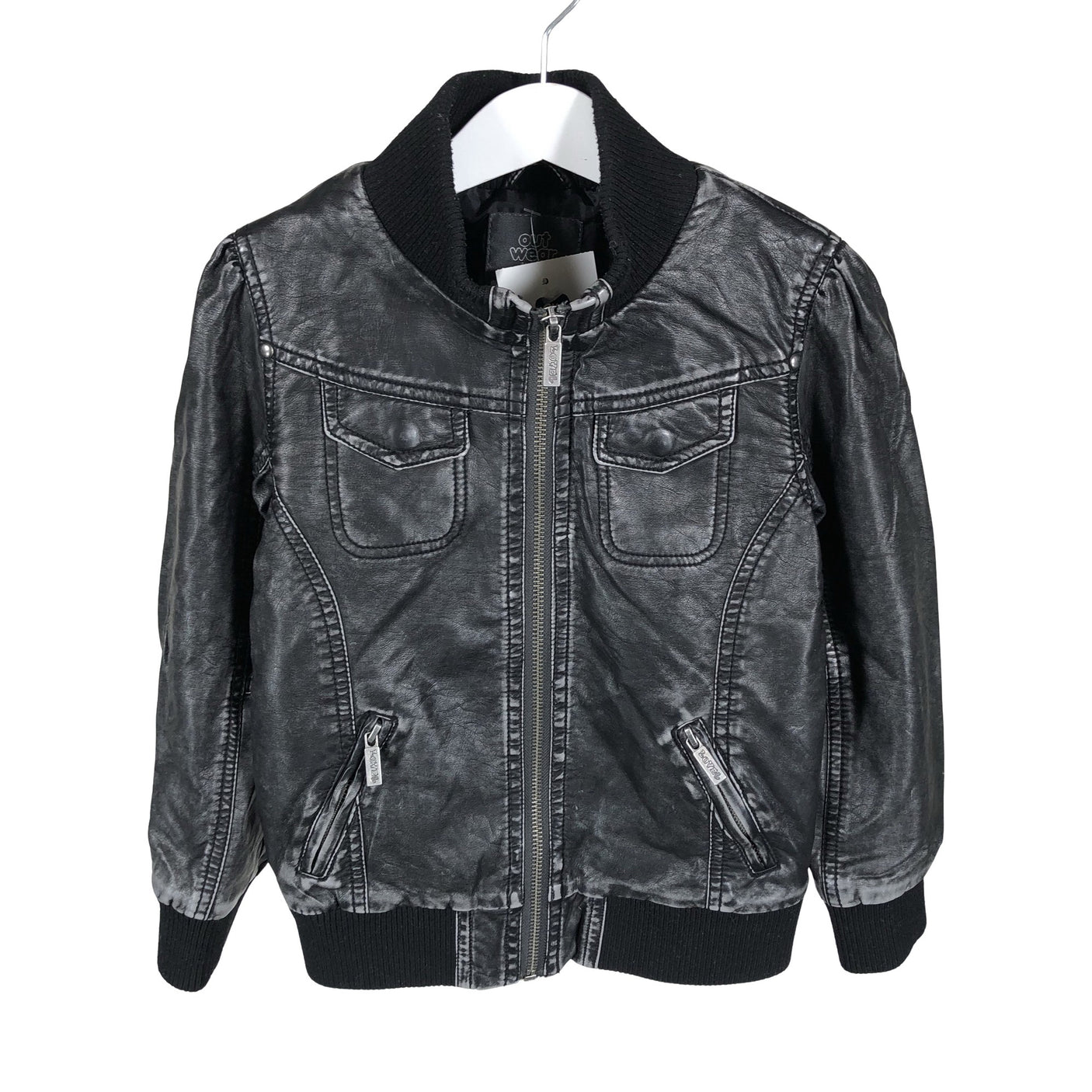 Unisex Lindex - Outdoor jacket, size 110 - 116 - Black (1)