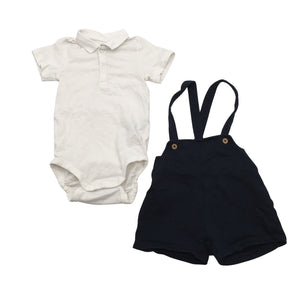 Unisex Lindex - Body, size 62 - 68 - White (1)