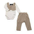 Unisex Lindex - Body, size 62 - 68 - White ()