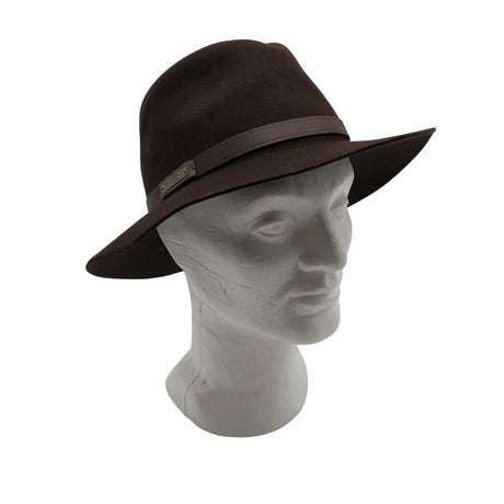 Unisex Fredrikson - Hat, size 58 - 60 cm - Brown ()