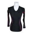 Unisex Skins - Sports shirt, long sleeve, size 38 - Black ()