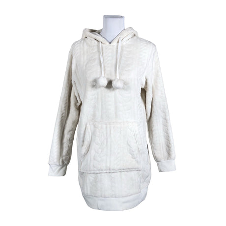 Unisex Actuelle - Sweatshirt tunic, size 38 - White ()