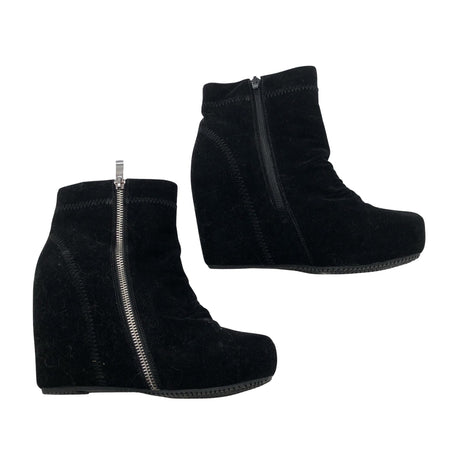 Unisex Quattro Piu - Wedge heel shoes, size 38 - Black ()