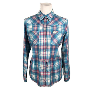 Unisex Jack Wolfskin - Flannel shirt, size 36 - Turquoise (1)