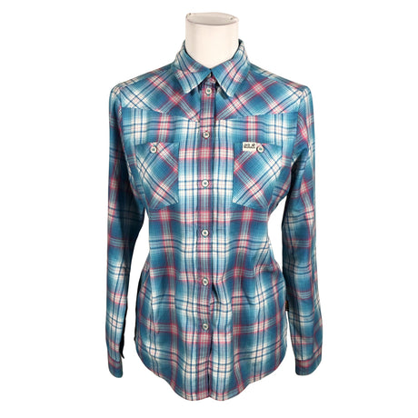 Unisex Jack Wolfskin - Flannel shirt, size 36 - Turquoise ()