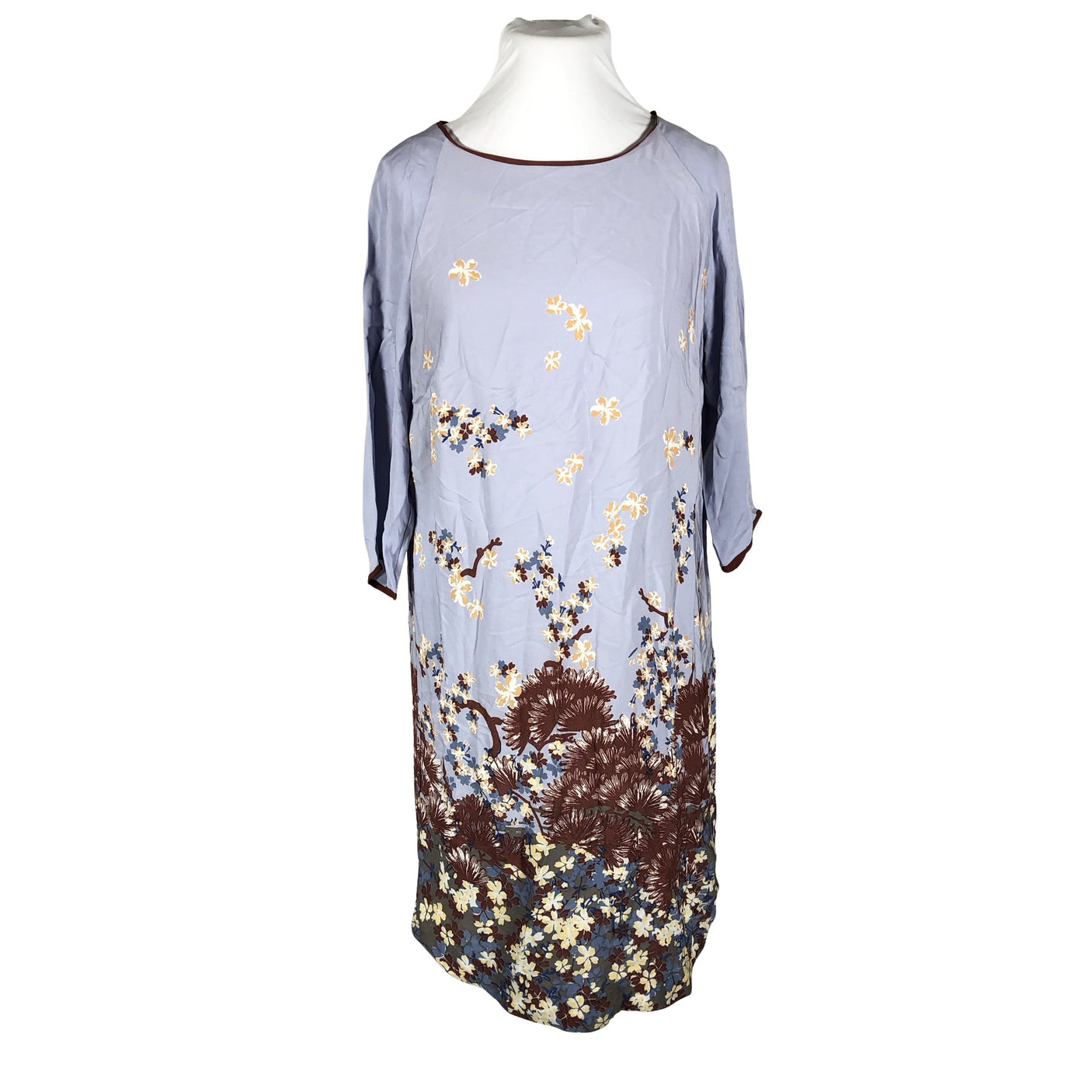 Unisex Noa Noa - Schiffon dress, size 44 - Light blue (1)