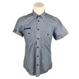 Unisex Jack & Jones - Collared shirt, size L - Blue ()