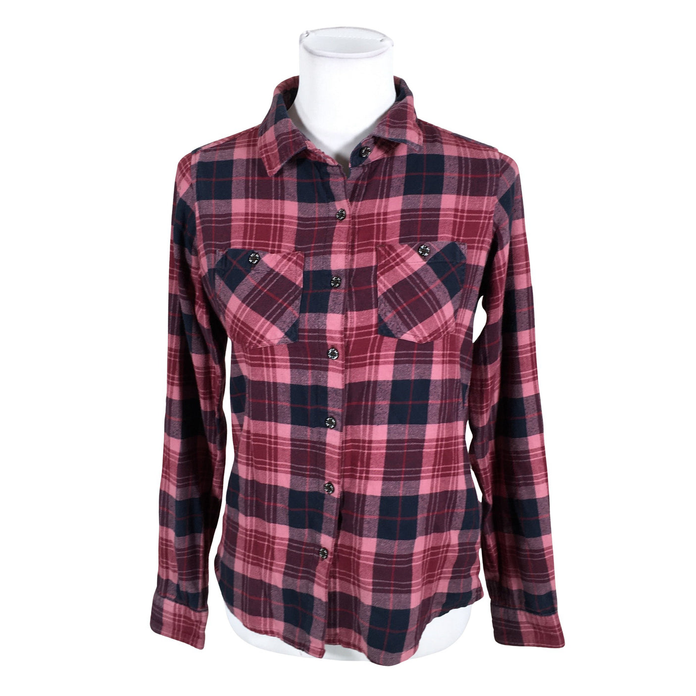 Unisex Icepeak - Flannel shirt, size 38 - Wine red (1)