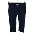 Unisex Fransa - Capri pants, size 36 - Blue ()