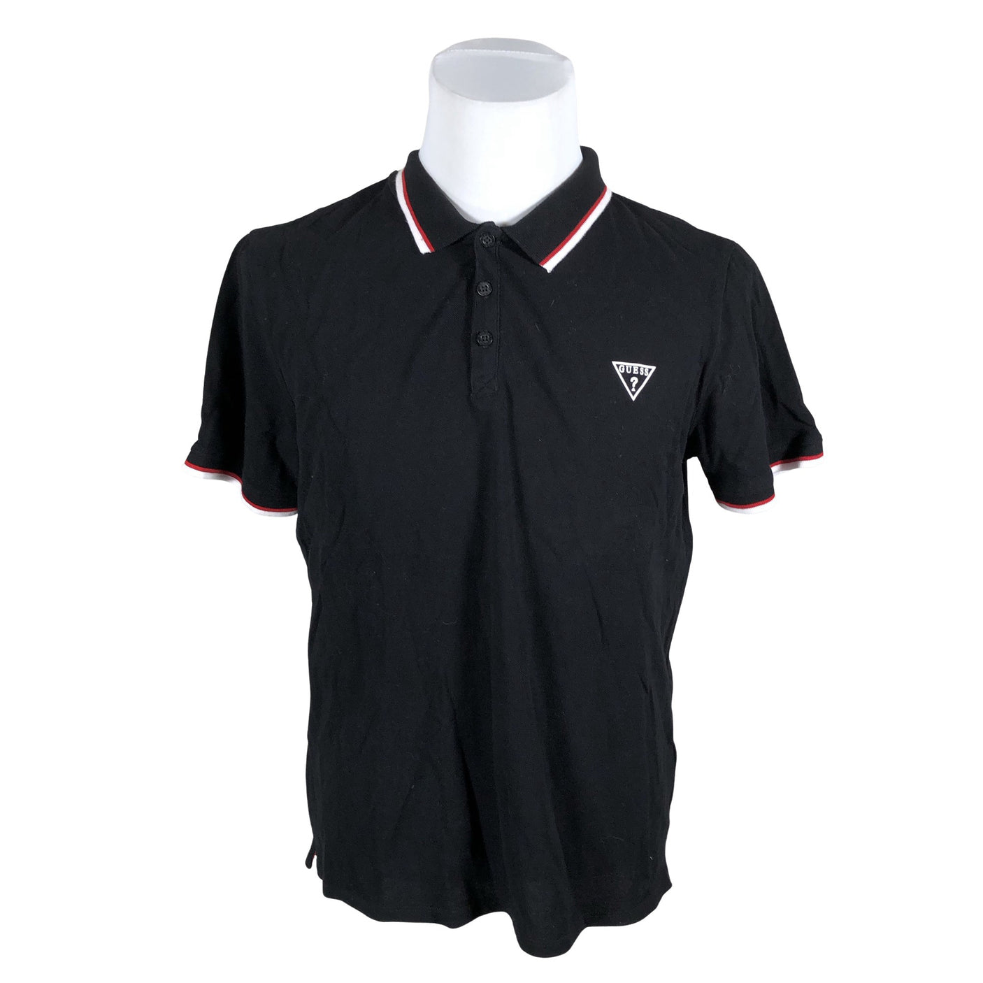Unisex Guess - Polo shirt, size XL - Black (1)