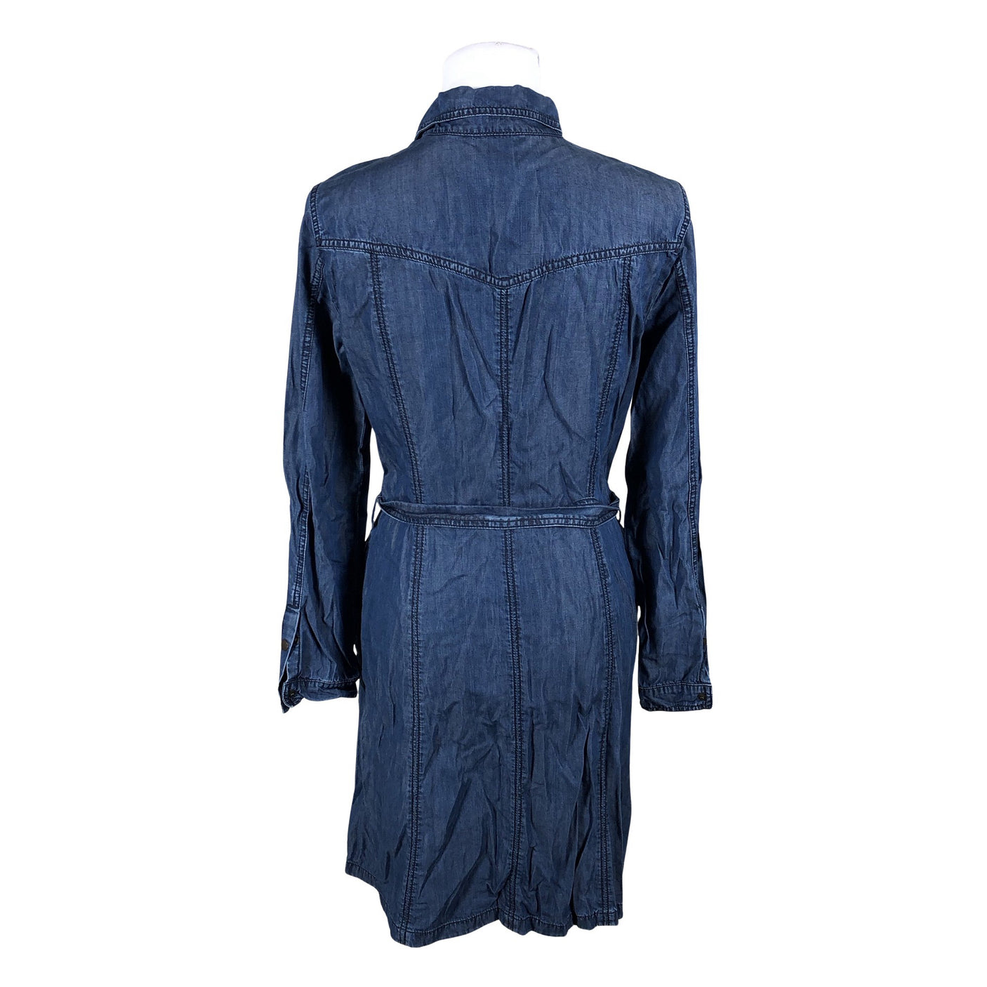 Unisex Bandolera - Denim dress, size 40 - Blue (2)