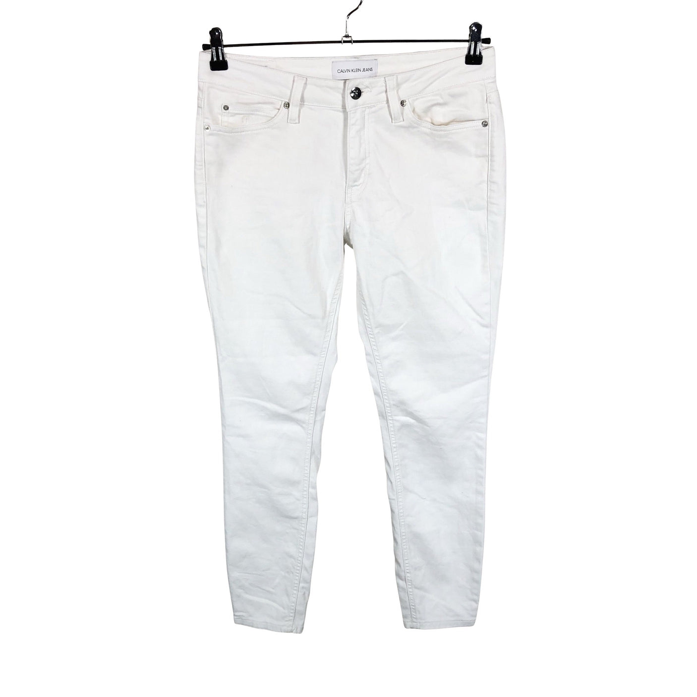 Unisex Calvin Klein Jeans - Jeans, size W30 - White (1)