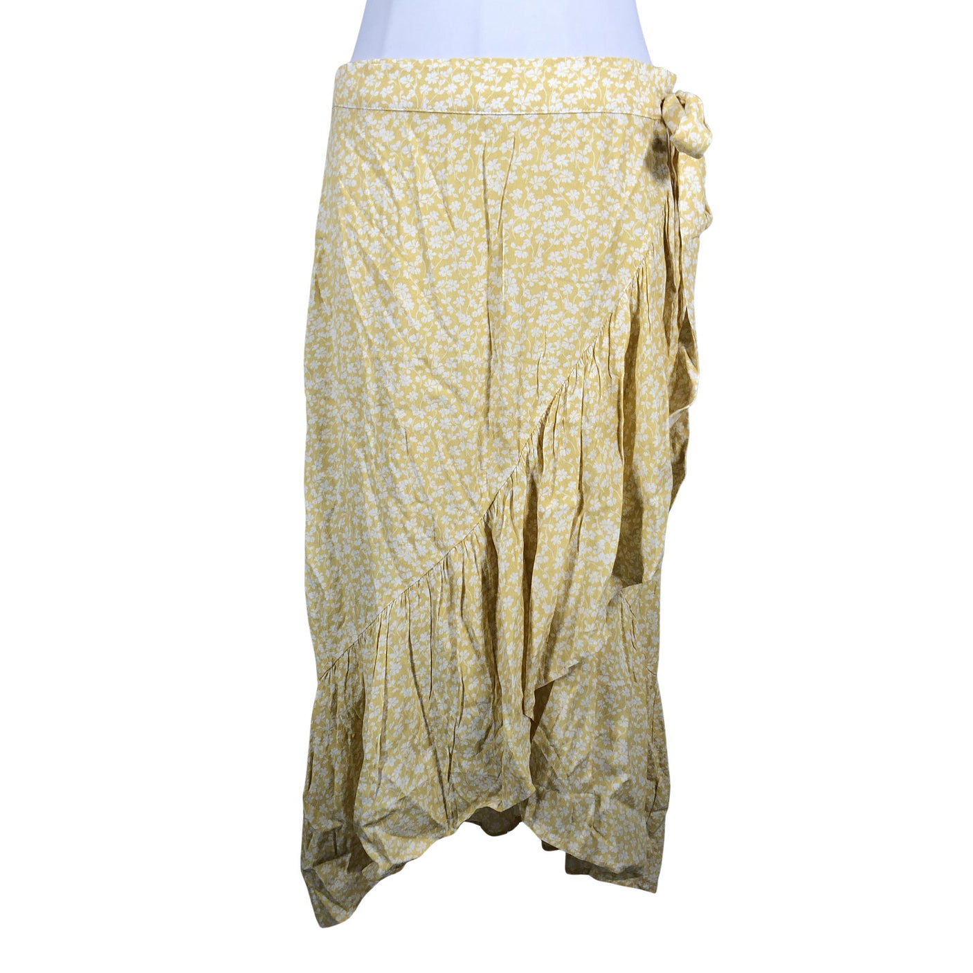 Unisex Lindex - Fabric skirt, size 38 - Yellow (1)