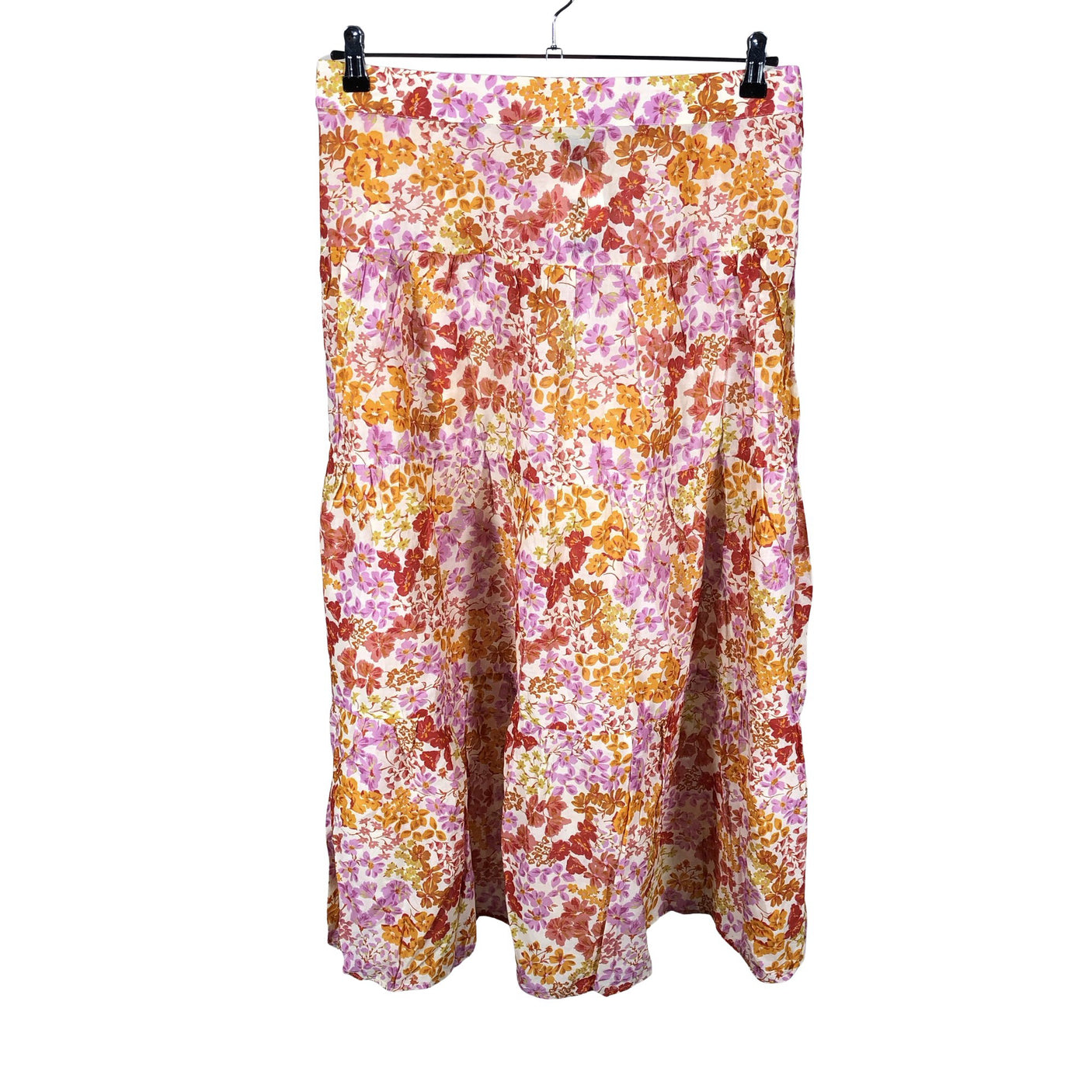Unisex Lindex - Fabric skirt, size 42 - Orange (1)