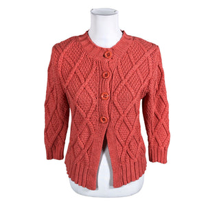 Unisex Olsen - Cardigan, size 36 - Orange (1)