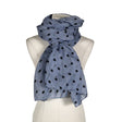 Unisex Fransa - Scarf, size Maxi - Light blue ()