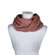 Unisex Kaino - Circle scarf, size Mini - Light pink ()