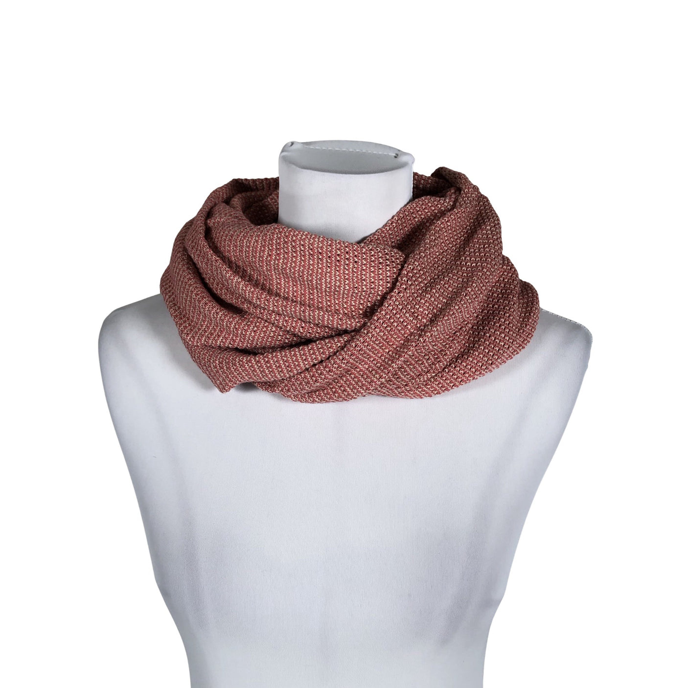 Unisex Kaino - Circle scarf, size Mini - Light pink (1)
