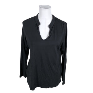 Unisex Massimo Dutti - Tricot shirt, size 40 - Black (1)