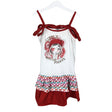 Unisex Charanga - Summer dress, size 140 - 146 - Red ()