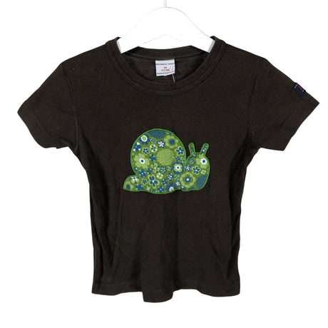 Unisex Polarn O. Pyret - T-shirt, size 92 - 98 - Brown ()