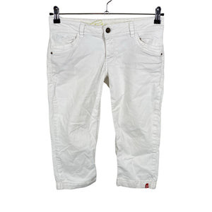 Unisex Esprit - Capri pants, size 38 - White (1)