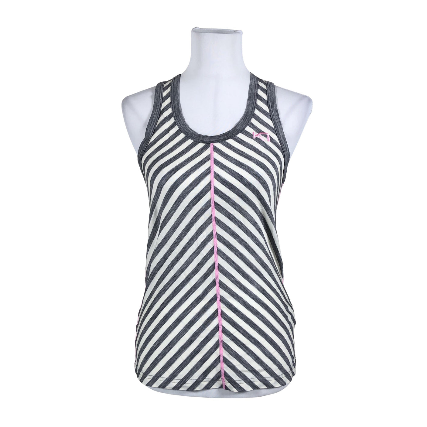 Unisex Kari Traa - Tricot tank top, size 38 - Gray (1)