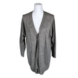 Unisex Uniqlo - Cardigan, size 40 - Gray ()