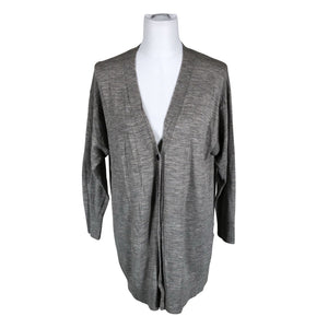 Unisex Uniqlo - Cardigan, size 40 - Gray (1)