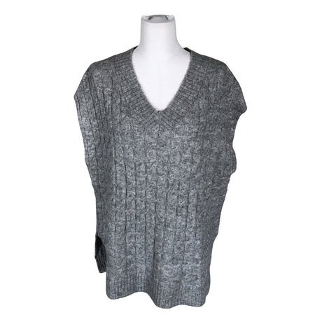 Unisex Lindex - Knit vest, size 36 - Gray ()
