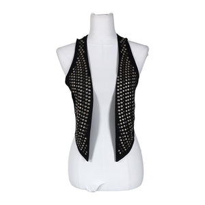 Unisex Benetton - Vest, size 34 - Black (1)