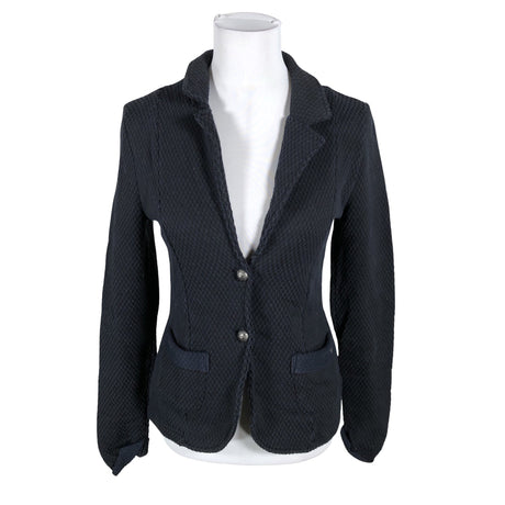 Unisex Cream - Sweat jacket, size 38 - Blue (2)